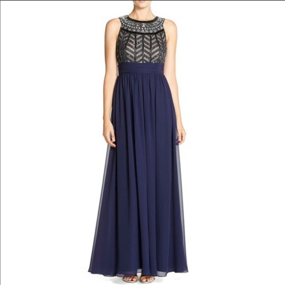 Navy Prom Dress NWT